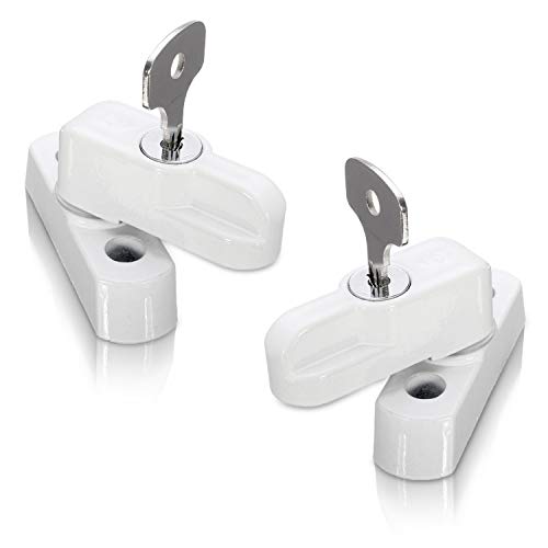 XFORT 2 Pack Jammer and Window Locks for uPVC Doors