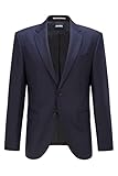  BOSS H-Jeckson B1 - Chaqueta de lana virgen para hombre, azul, 110