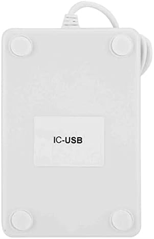 Akozon Akozon NFC USB Door Access Card Reader with Nonslip Design - for 125KHz/13.56MHz IC ID Cards for Fast & Efficient Card Reading (13.56Mhz IC) - 1