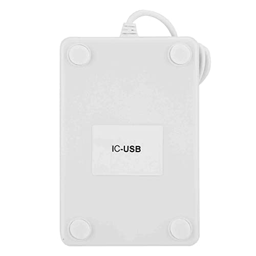 Akozon Akozon NFC USB Door Access Card Reader with Nonslip Design - for 125KHz/13.56MHz IC ID Cards for Fast & Efficient Card Reading (13.56Mhz IC)