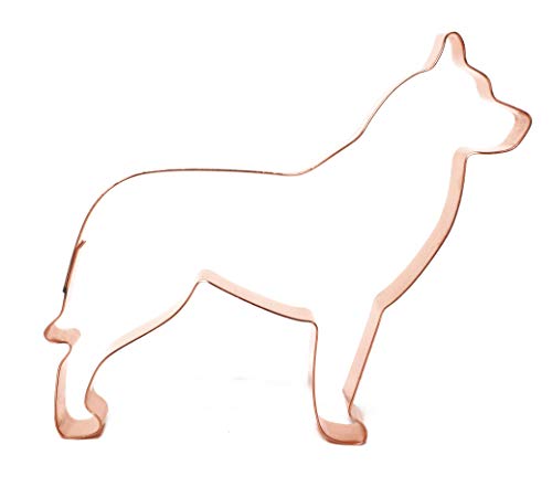 No. 1 Siberian Husky Copper Dog Cookie Cutter #TOP1