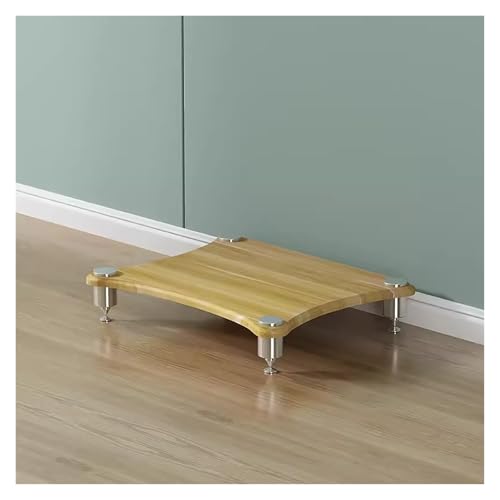 Hifi Rack 1 Ebene 2 3 4 Ebenen, Hifi Regal Audio Schrank, Wohnzimmer Audio-Medienständer Medienständer, Entertainment-Center Schallplattenständer Für Verstärker Plattenspieler Stereo-Receiver(#1,1 tie