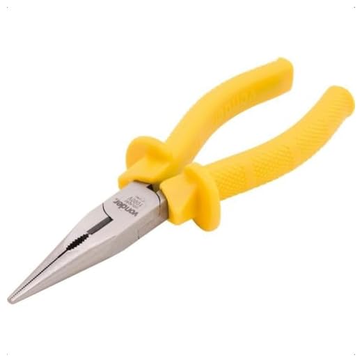 Alicate Bico Meia-Cana Reto, 6", 1.000 V, VONDER, VDER