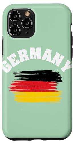 Germany National Flag Country Pride Roots Vintage Gift �X�}�z�P�[�X iPhone 11 Pro �p