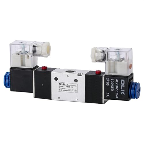 Électrovanne 3V220-08 AC 220V à commutation rapide pour automatisme stable