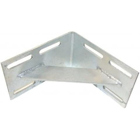 Dock Hardware DH in Galvanized Inside Corner Cover