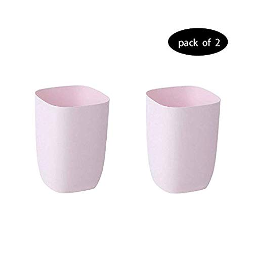 Poubelles cuisine salle de bain bureau à domicile bac à déchets compact intérieur lot de 2
