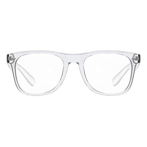 Unisex Blue Light Blocking Glasses Square/Half Frame Eyeglasses Frame Anti Blue Ray for Computer Game Eyewear