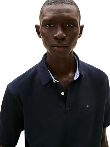 Tommy Hilfiger Men's Short Sleeve Cotton Pique Polo Shirt in Classic Fit2