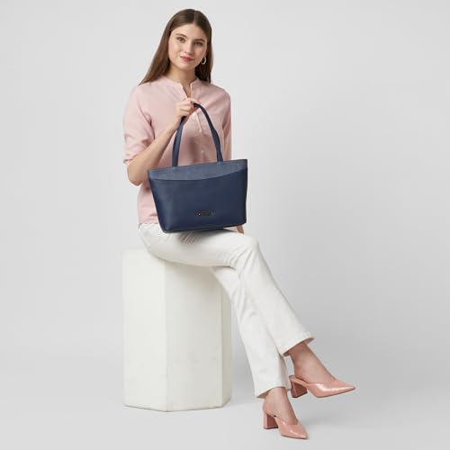 Image of Caprese Fergi Medium Tote Bag for Women | Stylish, Durable, Multi-Compartment Design for Work, Travel, Shopping | Large Capacity, Comfortable Straps, Ideal for Tab & Essentials