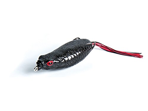 Artificiale Sneaky Frog 9 cm Nero Unica