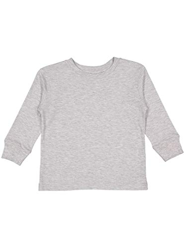 RABBIT SKINS Toddler 100% Cotton Fine Jersey Long Sleeve Tee (3302)