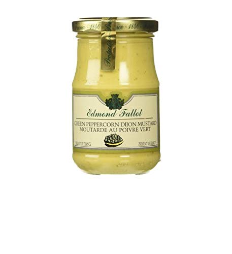 Mostaza Dijon a la pimienta verde 210 g - Caja de: 12 unidades