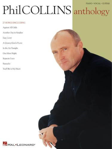 Phil Collins Anthology Sheet Music: Piano Vocal Guitar Songbook for Pop Rock Hits | Piano...