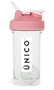 Ūnico UNBB Transparente Rosa Shaker-Flasche 680ml
