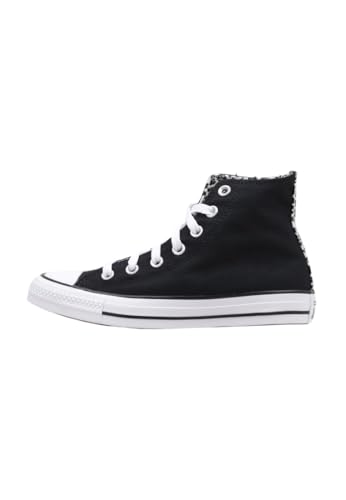 Converse CTAS High Top Leopard Zapatillas Mujer Negro - sintético Talla: 37.5