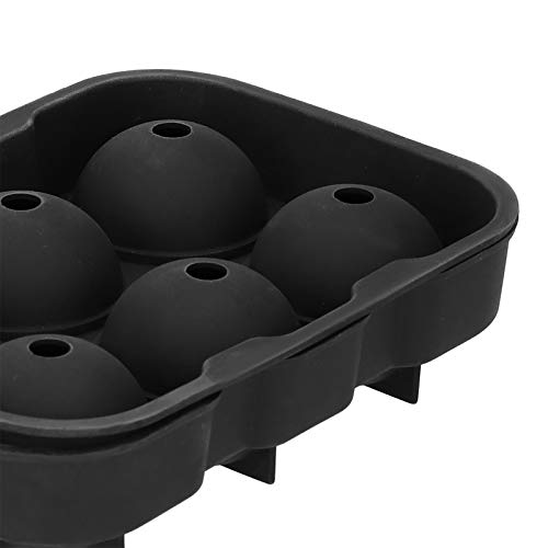 Molde para cubitos de hielo 6 cavidades silicona miniatura 2