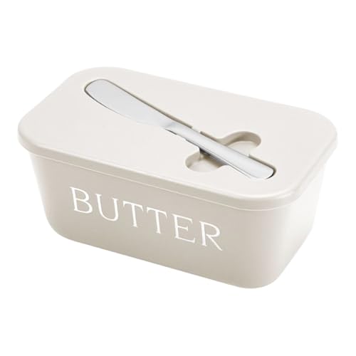 Airtight Seal Preserves Freshness Longer: Designed with a secure locking lid and silicone ring, this butter dish keeps air out and flavor in, helping your butter or cheese stay fresh longer whether in the fridge or on the counter