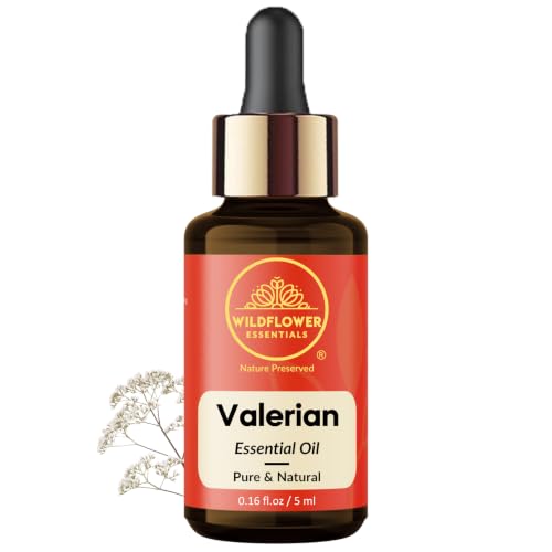 Image of Valerian Essential Oil (Valeriana officinalis) Pure | Non-Sticky | Lightweight | Steam Distilled | All Skin Types | Men & Women (5ml)