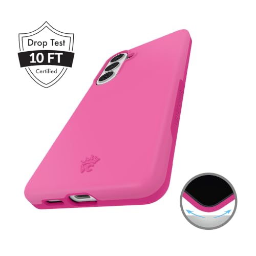VELVET CAVIAR Case for Samsung Galaxy S26 | Magnetic | 10ft Drop Tested | Cute Protective Phone Cases for Women | Orchid Pink by VELVET CAVIAR - Used condition - Image 5