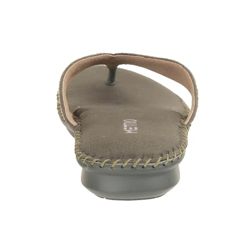 Image of Metro Women's Suede Faux Leather Comfort Slip-on Fashion Sandals