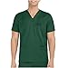 Odzież robocza męska dekolt w serek Scrub Tops Mans Nursing Clothes Solid Color B528275, ZIELONY, M