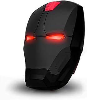 Wireless Computer Mouse Mice with USB Receiver, 2.4G Portable Mobile Computer Click Silent Optical Mice for Computer Mac Book Notebook PC Laptop (Black)