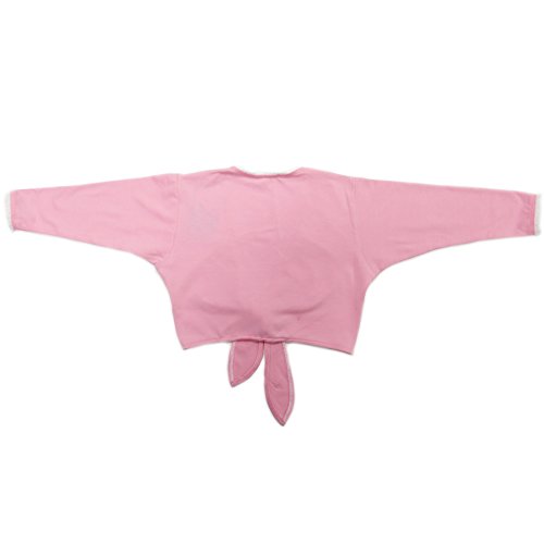 Pink Ballet Shoe Wrap Top Girls3