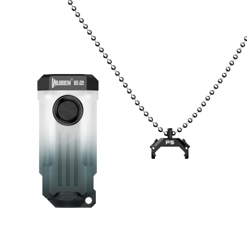 WUBEN E2 Mini Lampe de Poche (Noir) Associer P5