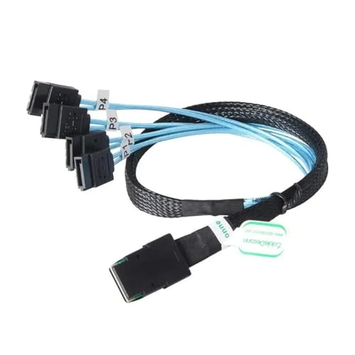 Cable SFF-8087 a 4 SATA 12Gbps 50cm miniatura 3