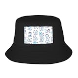 GRatka Chapeau de pêcheur, Casquette de Coureur de Mode, Chapeau de Seau de Plage, Casquette de Protection Solaire Unisexe Noir,Clinique Vétérinaire Thin Line Healthcare Médical