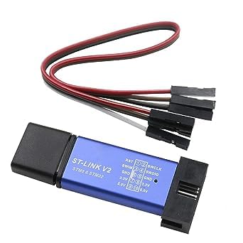 ST-Link V2 Mini STM8 STM32 Emulator Downloader Programming Unit (Random Color)-picture-39