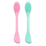 Daubigny Silicone Face Mask Brush Double-head,2 PCS Premium Quality Soft Face Mask&Facial Cleansing...