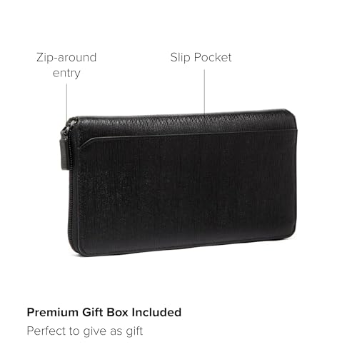 TUMI - Nassau Travel Wallet - Men's and Women's Document & Passport Holder - Accessory Organizer - Black Texture3