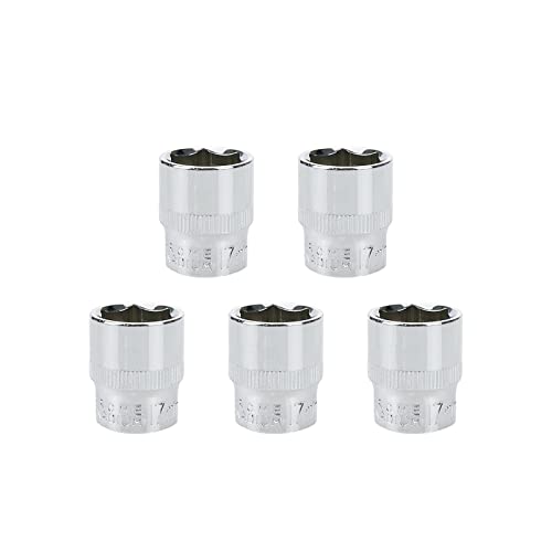 Xiaoyztan 5Pcs 3/8in to 17mm Impact Socket Adapter Cr-V