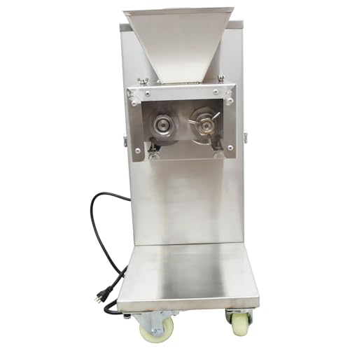 INTSUPERMAI Commercial Meat Cutting Machine Meat Slicer with 11mm Blade Stainless Steel Meat Cutter Grinder Electric Steak Pork Shredded Slicer 110V 400KG/H