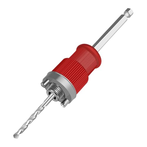 Taladro rápido para descorazonar – cortador de madera, descorazonador de vástago hexagonal, abridor de agujeros rápido, herramienta de perforación afilada, potente accesorio para trabajar con madera