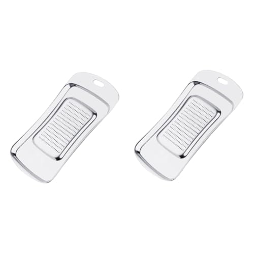 JECOMPRIS 2pcs Vegetable Shredder Carrot Shredder Food Slicer Garlic Shredder Kitchen Shredder Kitchen Ginger Grinder Graters for Kitchen Shredder Kitchen Garlic Smasher Lemon Shredder