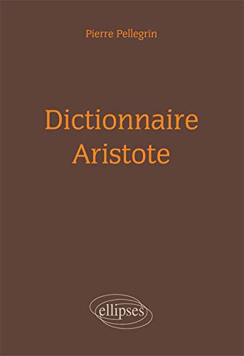 Dictionnaire Aristote Livre eBook France