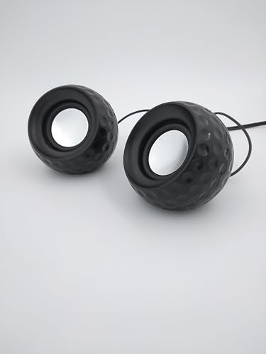 Image of XCESSUSB Speaker 2.0 | 3W x 2 Output | USB Powered | 3.5mm Audio Jack | Punchy Sound | in-Hand Volume Control | Uniform Design