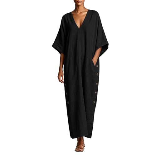 Robe chemise en coton idéale pour vos vacances d'été à la plage