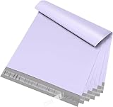 Metronic Large Poly Mailers 19x24 500 Pcs, Strong Adhensive Shipping Bags for Clothing, Waterproof Mailers Bags for Small Business, Shipping Envelopes, Tear-resistant Shipping Bags in Lilac Purple