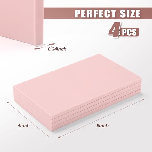 Image of Bobblebro Linoleum Blocks for Printmaking Supplies - 4PCS 4 inchx6 inchRubber Linocut Block Printing Kit for Stamp Carving, Soft Relief Printing Linoleum for DIY Crafts & Art Projects
