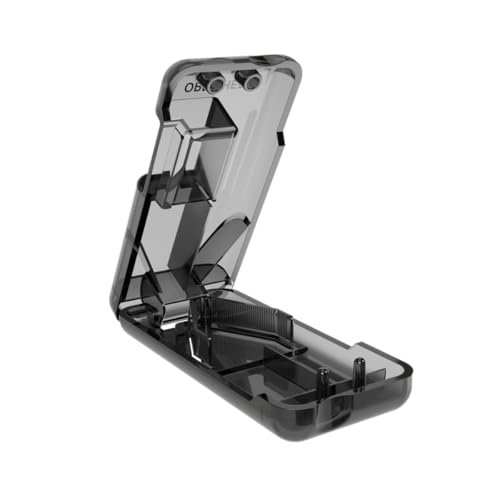 EZY DOSE Pill Cutter and Splitter with Dispenser Safely Cuts Large Small and Tiny Pills Vitamins Tablets in Half Accurate and Easy Cutting Stainless Steel Blade Travel Sized Black BPA Free