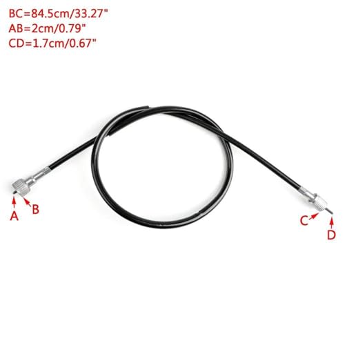 Cable de velocímetro para Yamaha RD60 1973-1975: repara tu panel con acero 3