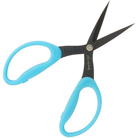 Karen Kay Buckley Perfect Scissors - 6" | Metal - Blue | Pack of 1 Cover