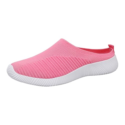 Mules orthopédiques femme en maille tricotée respirante