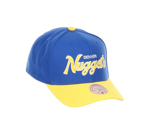 Casquette Mitchell & Ness NBA bicolore snapback de baseball à visière courbée - 2