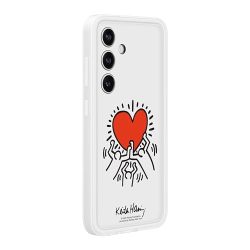 Image of SAMSUNG Galaxy S24 FlipSuit Phone Case, Included Interactive Card Syncs with Screen, Customize for Different Display Designs, US Version, EF-MS921CWEGUS, White
