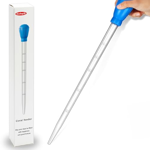 177in-1-Pieces-Long-Pipette-for-Fish-Tank-Coral-Food-Feeder-Long-Syringe-Reef-Coral-Food-Spot-Feeder-Tube-for-Reef-Aquatic-Plant-Spider-Snake-Lizardfor-Axolotl-Tank-Accessories 17.7in 1 Pieces Long Pipette for Fish Tank Coral Food Feeder Long Syringe Reef Coral Food Spot Feeder Tube for Reef Aquatic Plant Spider Snake Lizard,for Axolotl Tank Accessories - Image 1